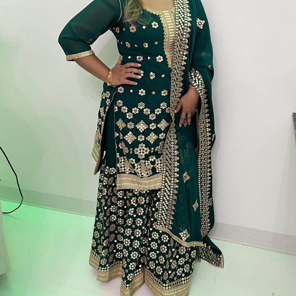 Gota patti sharara suit